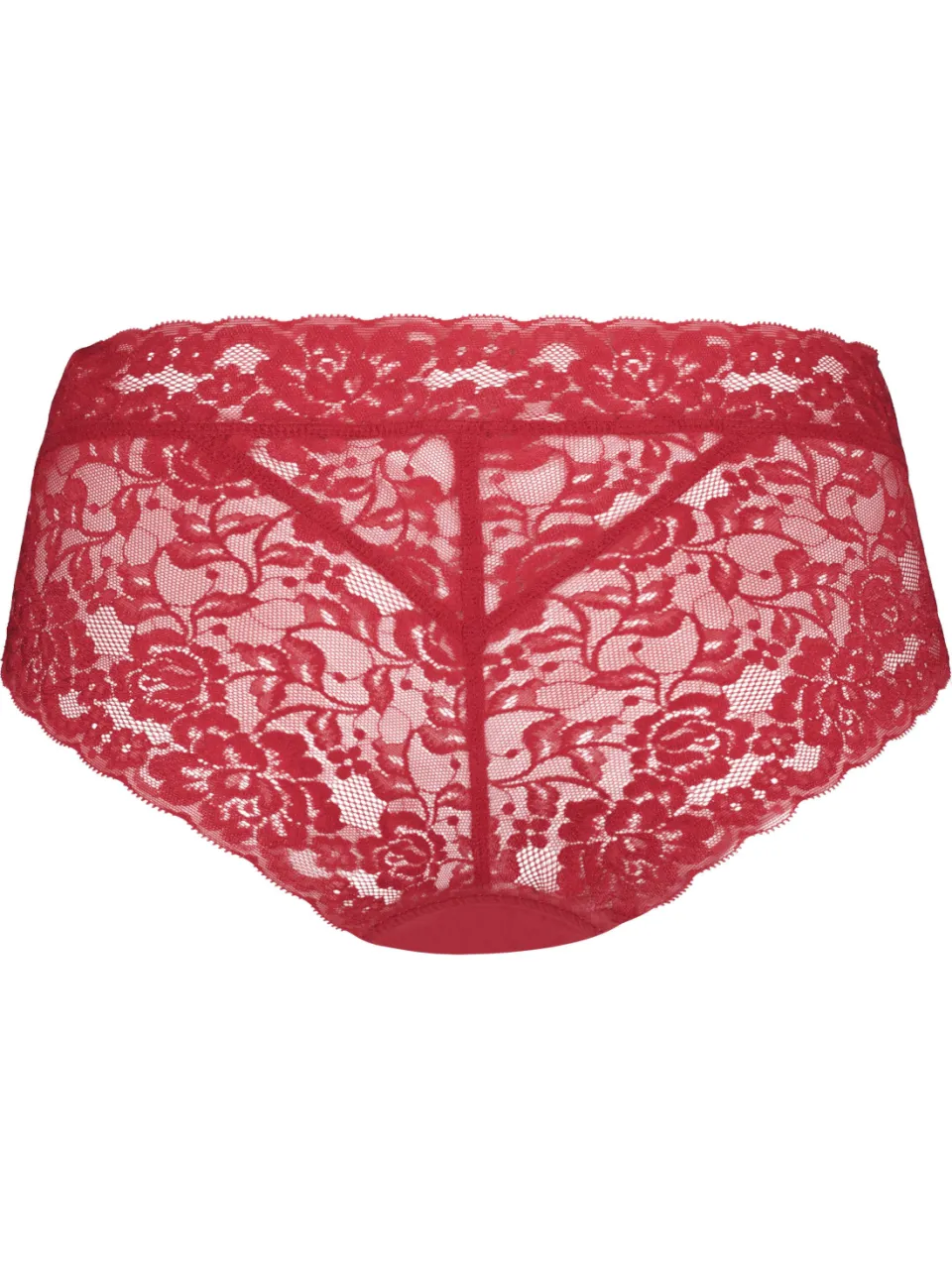 Ten Cate Secrets naadloze hipster met kant rood, foto 3
