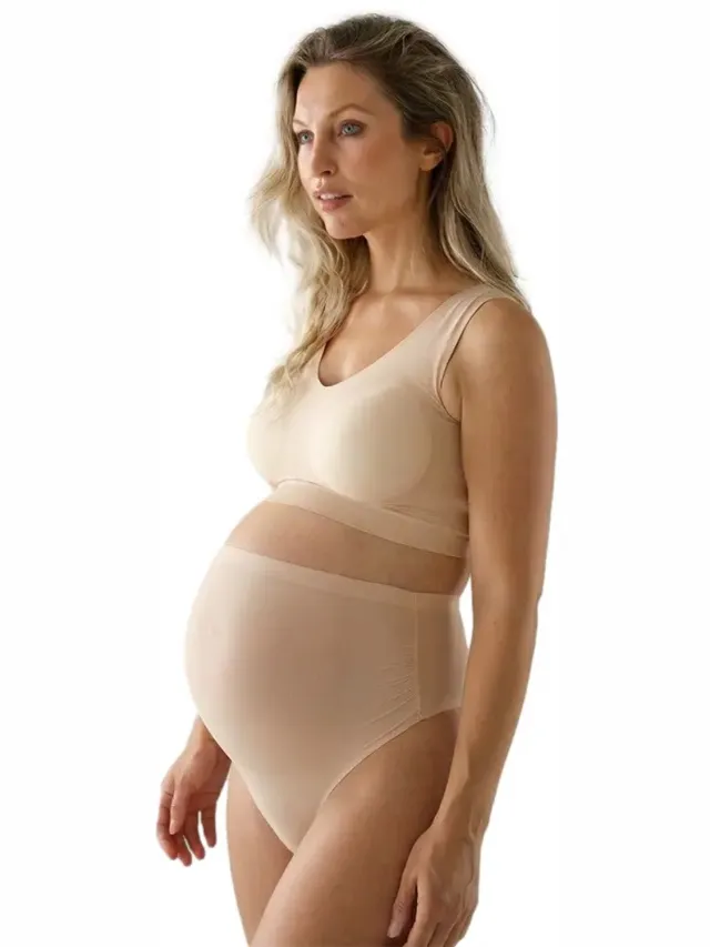 Bye Bra Naadloze Uni Stretch BH Top voor Dames – Draadloze V-hals Bralette, Lichte Ondersteuning, Onzichtbare Pasvorm, Beige & Zwart, XS/S–XL/XXL (Zwart, M/L)