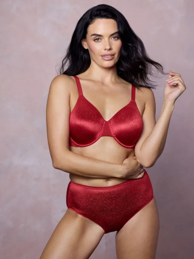 Wacoal Back Appeal bh met beugel en zonder vulling - Regina - Rood - 75-90 G