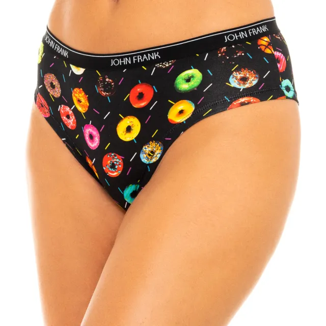 John Frank Slips John Frank WJFD-H03-DONUT-MULTICOLOR Multicolour