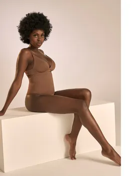 Bye Bra Sculpting Bye ultra hoge taille slip beige, foto 2