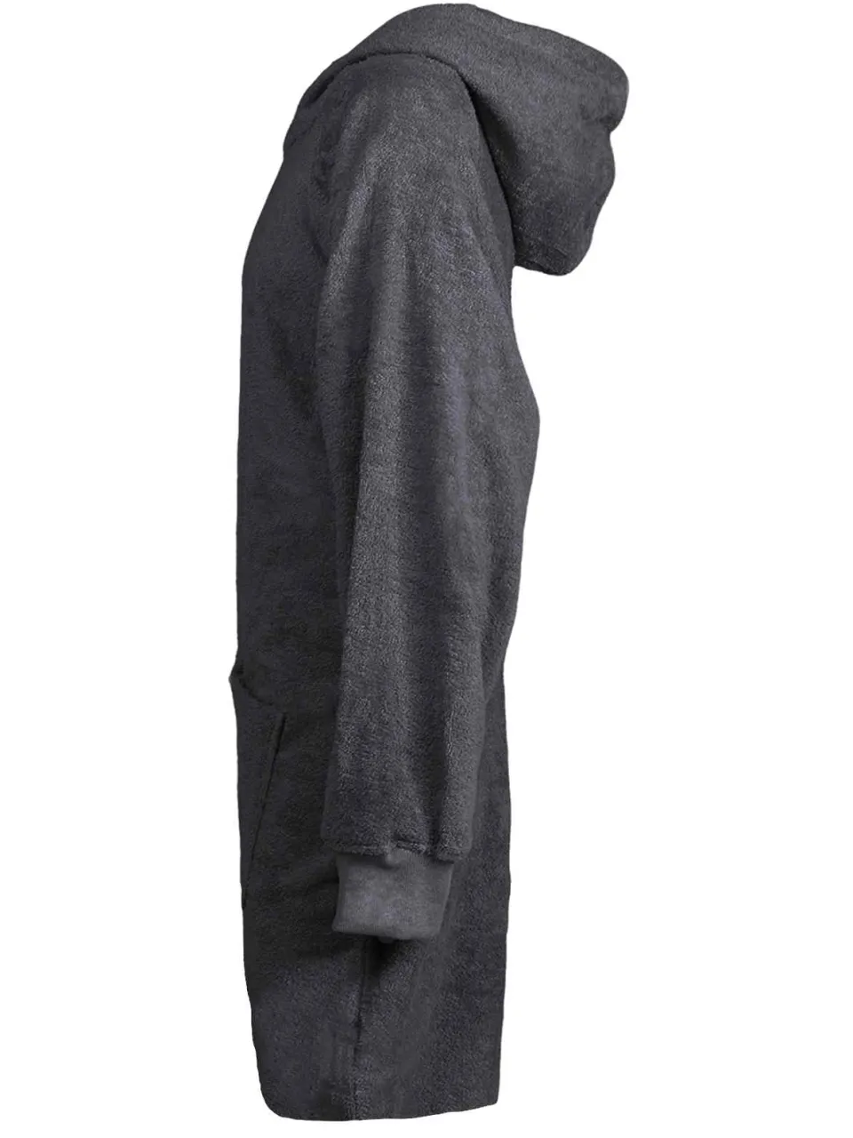 vidaXL Deken hoodie KINN Antraciet L Katoen, foto 2