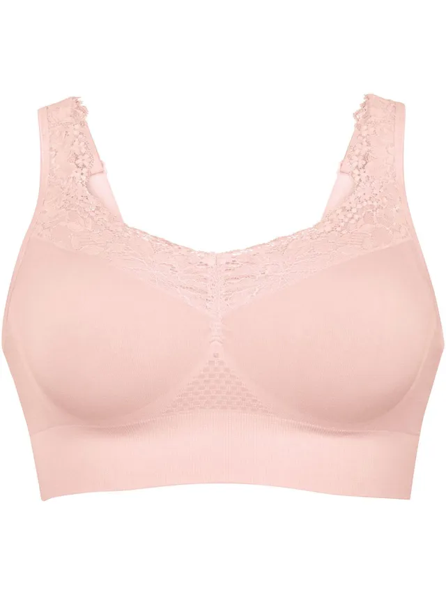 Anita Care Lotta Lace voorgevormde en naadloze Prothese BH met kant - Lotus beige
