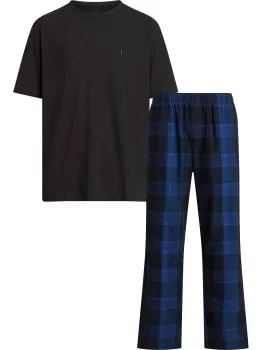 Calvin Klein Pure Flannel Short Sleeve Pyjamas * Actie * Zwart,Blauw,Versch.kleure/Patroon
