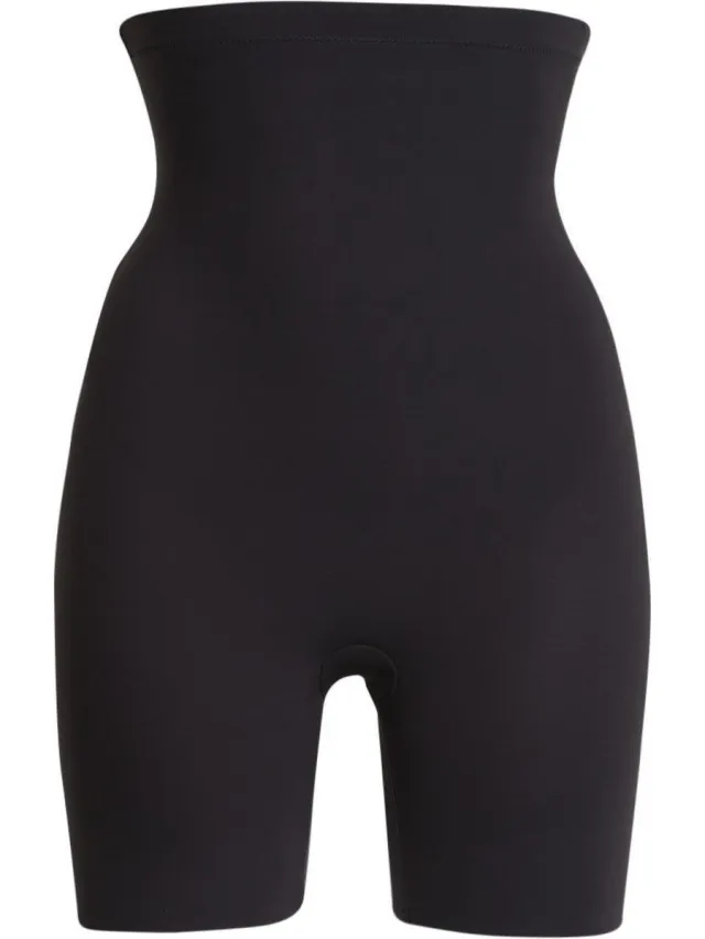 Maidenform Sleek Smoothers Shaping Hi-Waist Thigh Slimmer - Zwart