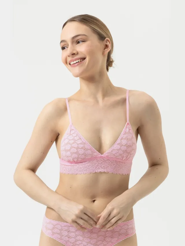 Mey Triangelbeha Serie Savage Lace Soft Pink roze
