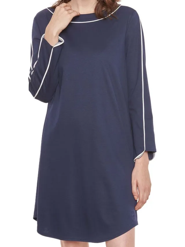 Féraud Dames Nachthemd Basic navy