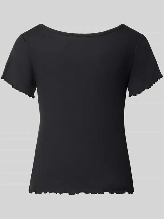 Regular fit pyjama-t-shirt van modalmix model 'HUGO HEART' zwart, foto 2