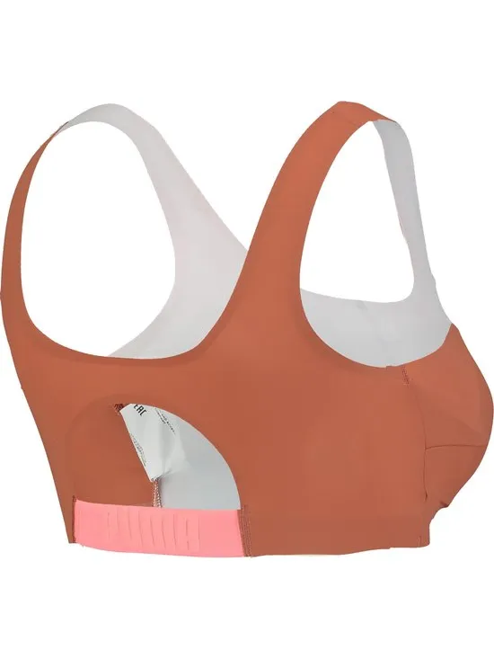 Puma Maat L WOMEN SPORTY PADDED TOP 1P bruin