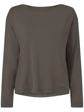 Calvin Klein Core Plus Modal Coord Top * Actie * Grijs