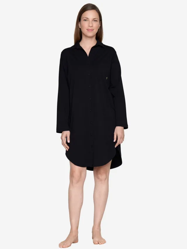 Joop! Nachthemd Loungewear zwart