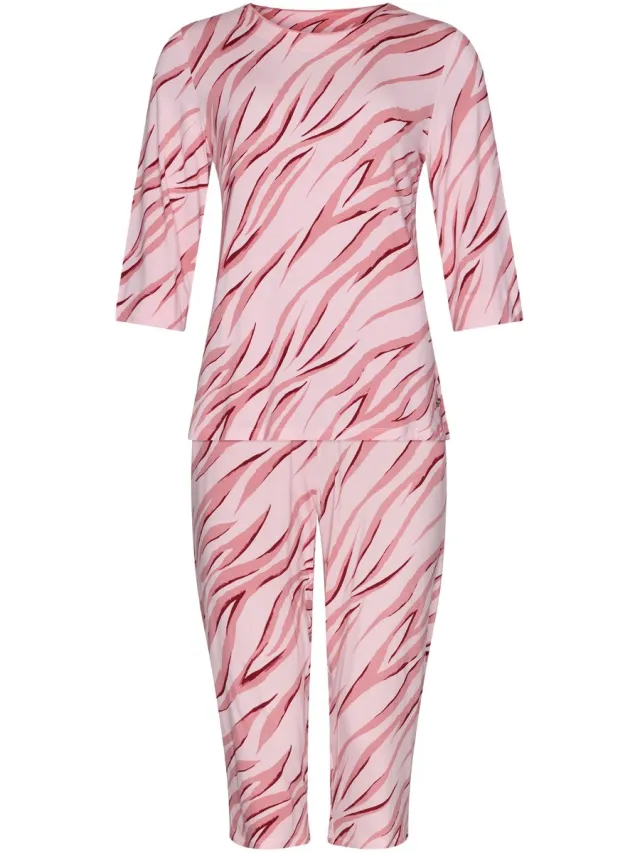 Pastunette Premium Pyjama Blushed Safari - EcoVero Viscose - Roze