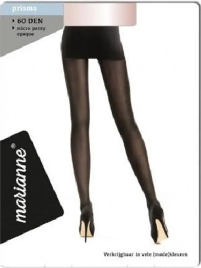 Marianne Panty 60 DEN d.Jeans maat XXL (44-48 ) donker jeans