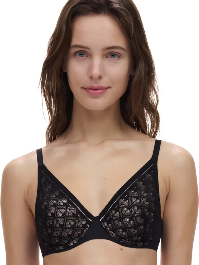 Chantelle EasyFeel - Ace - Dames - Voorgevormde bh - Zwart