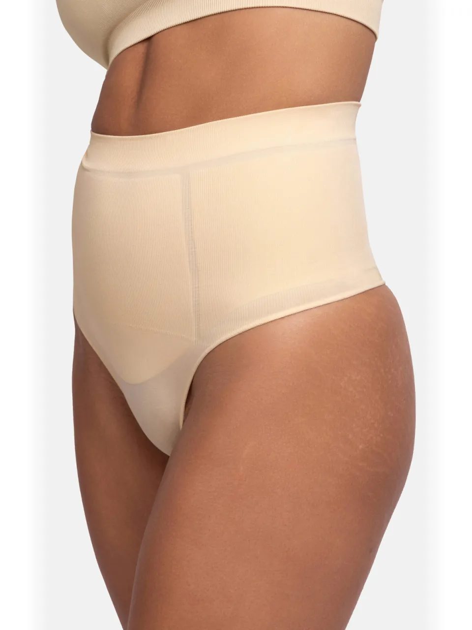Dorina high waist corrigerende string Absolute Sculpt beige, foto 6