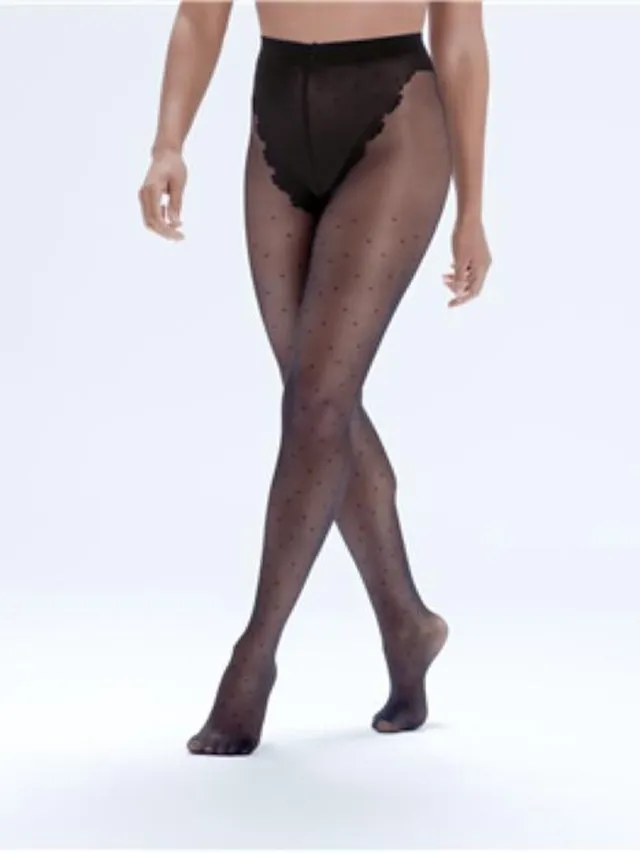 Pretty Polly Panty - Eco-Wear - Duurzaam - Biodegradable met Nopjes - 20 Den. - XL - Zwart