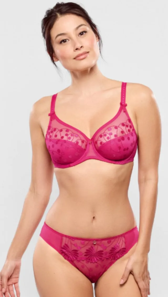 Empreinte , beugelbh Tess, Rose Samba fushia