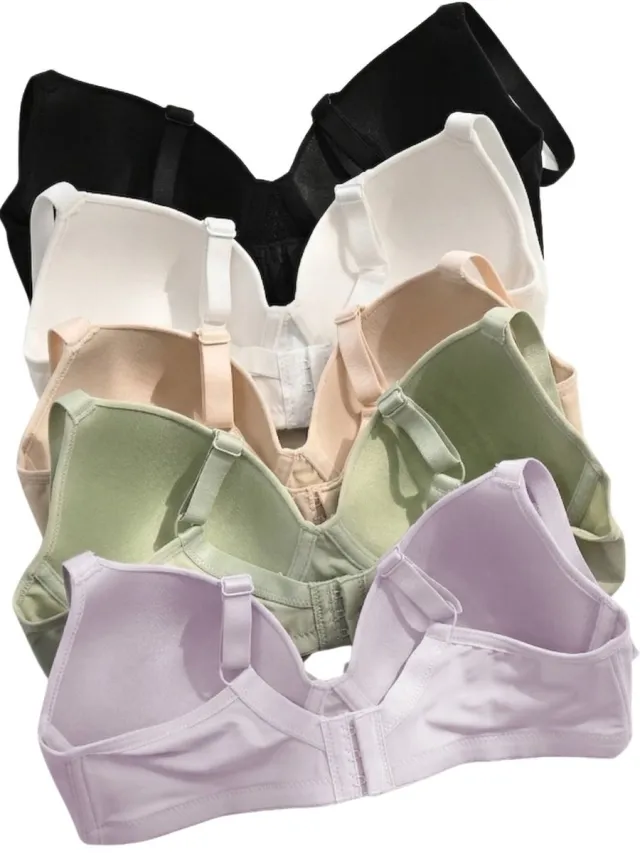 Currero BH Zonder Beugel - Strapless - Zonder Bandjes - Met Voorsluiting - Push-up Bh's - Comfort Beha - Comfortabel - Grote Sluiting - Veelkleurig - Cupmaat