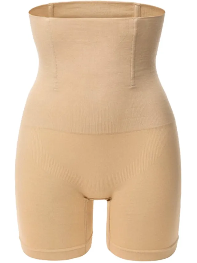 Jonyx Bodysuit - Shapewear - Corrigerend ondergoed - Corrigerende body dames - Met pijpen - Met baleinen - Beige - Jonyx Beige (halflange pijpen)