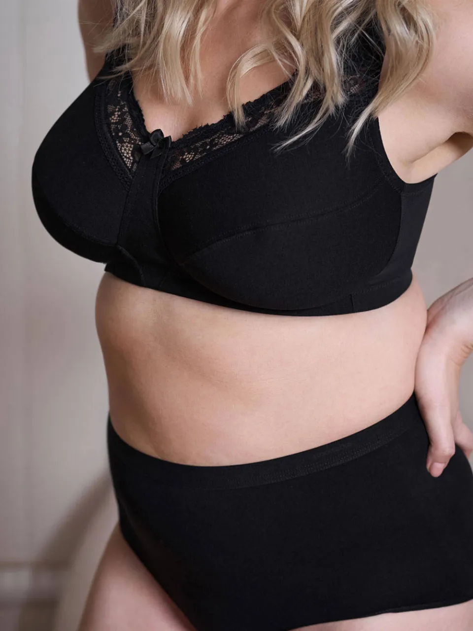 Plaisir niet-voorgevormde bh zonder beugel Embrace zwart, foto 4