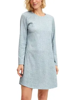 Calida Midnight Dreams Nightdress Blauw,Versch.kleure/Patroon
