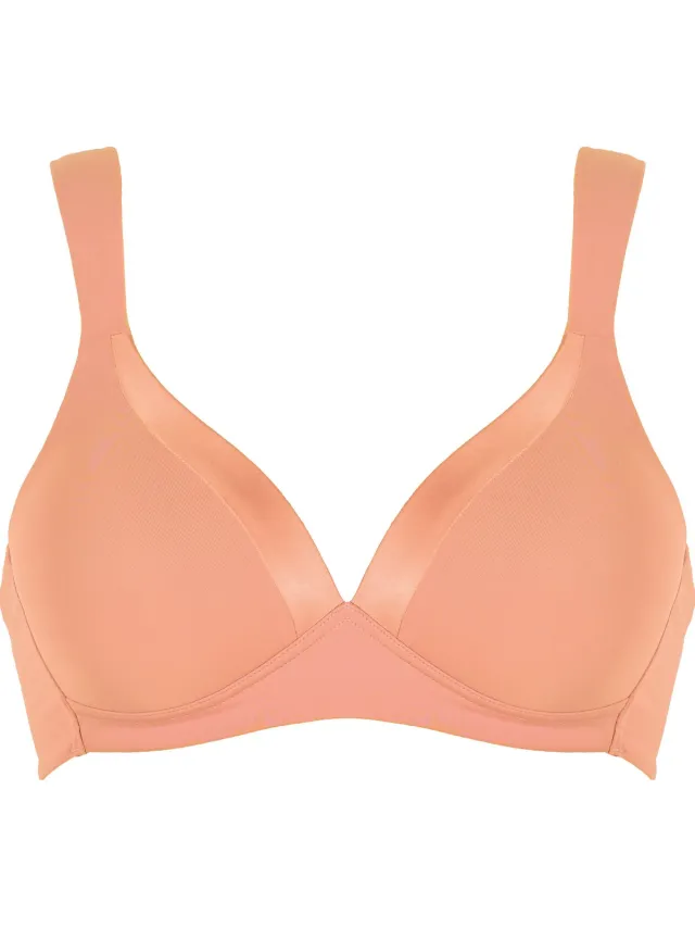 Naturana Soft bh met glansband - 5119 - Peach Pink