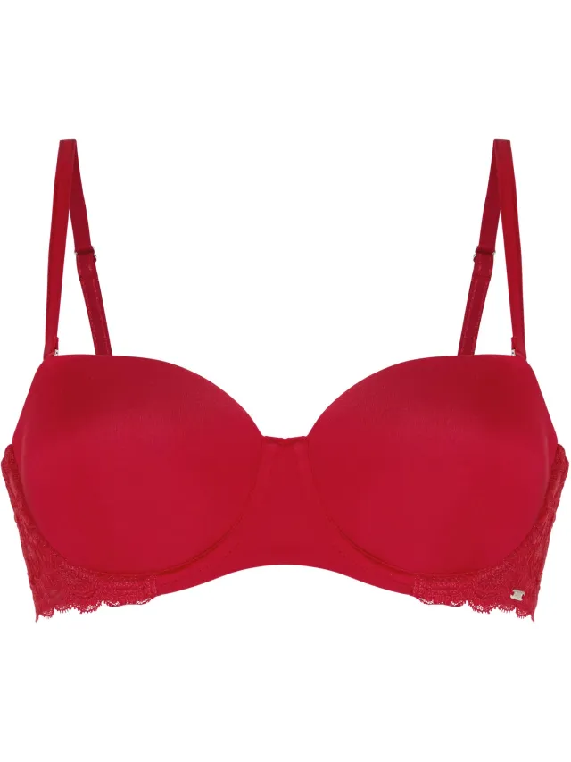 Hunkemöller Angie Padded Underwired Bra Rood