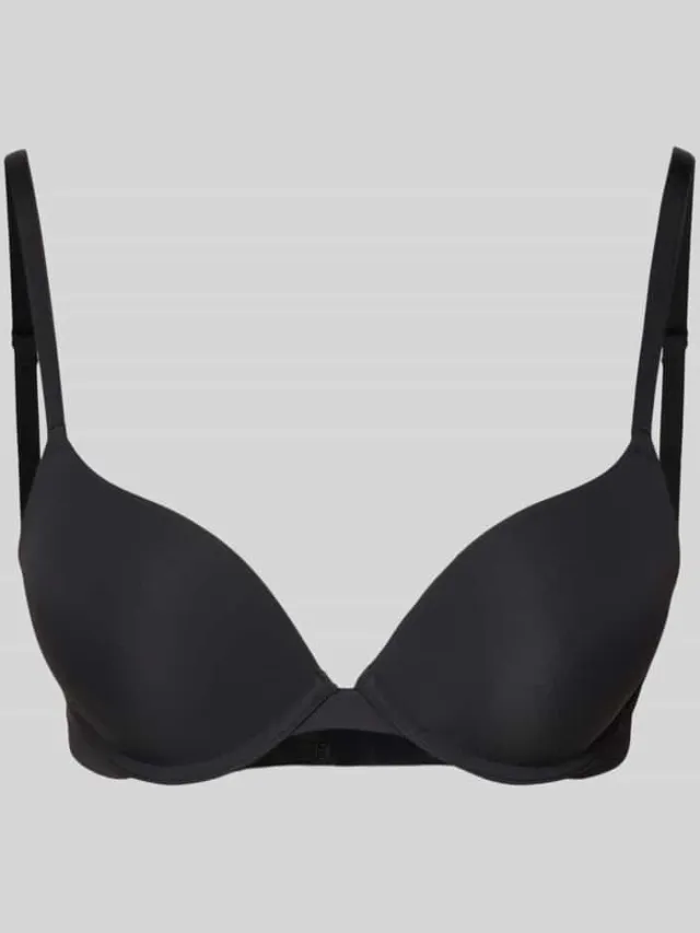 Dorina Push-up-bh met verstelbare bandjes, model 'MICHELLE' Zwart