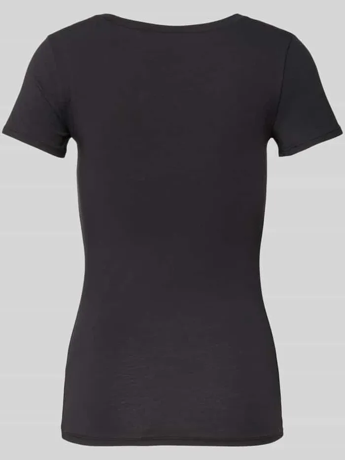 Polo Ralph Lauren Pyjamabovendeel met logostitching lichtgrijs gemêleerd, foto 2