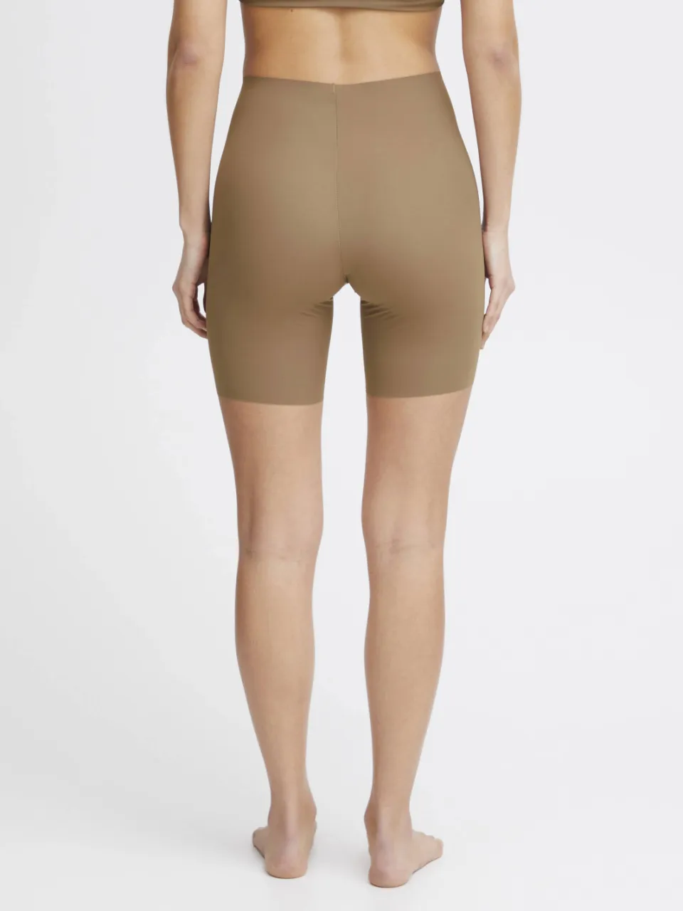 Ichi biker short IASIV lichtbruin, foto 4