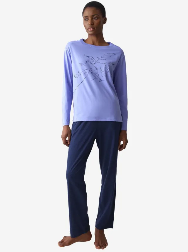 Triumph Pyjama Red Label Sets Good BLUE - LIGHT COMBINATION