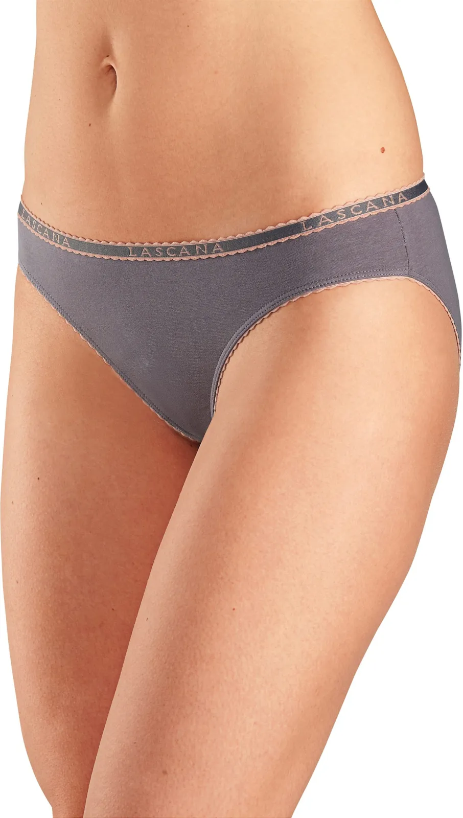 slip taupe en roze taupe/roze