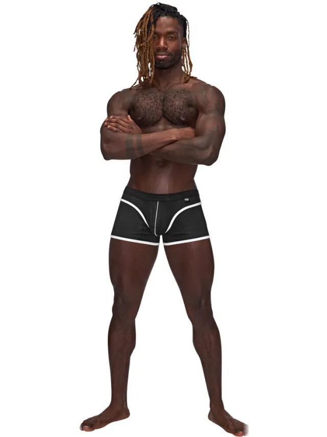 Male Power Mini Short - L - Zwart