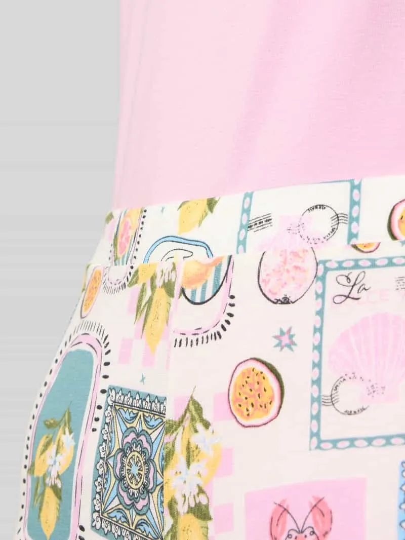 SKINY regular fit pyjamaset met motiefprint roze, foto 3