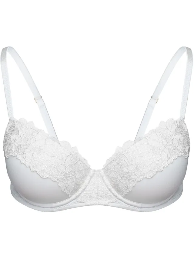 ESOTIQ Century-serie - Push-upbeha - Crème - Uitneembare vullingen
