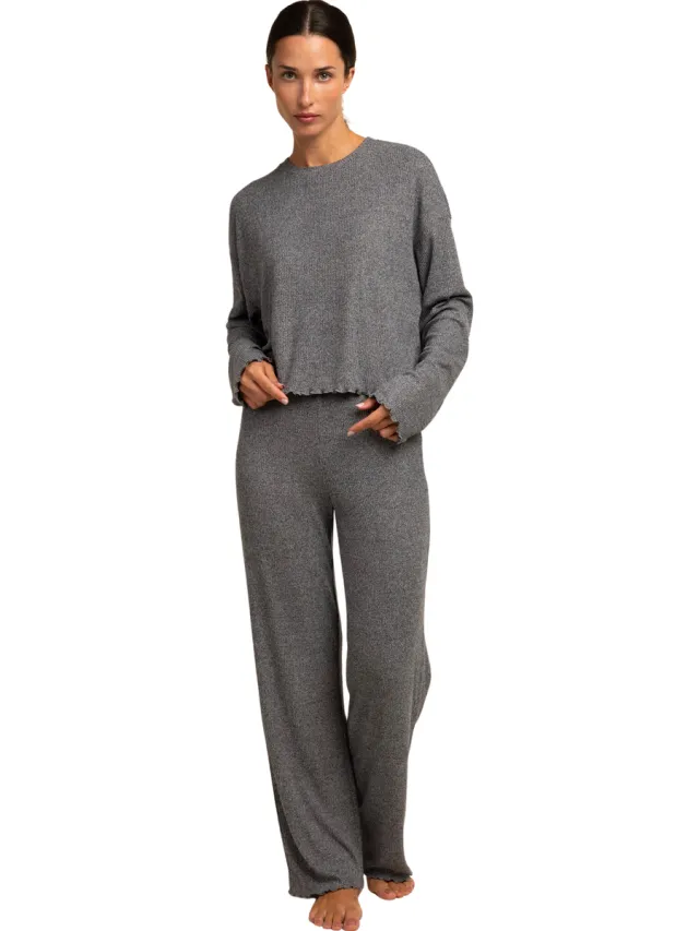 Admas Comfy Look pyjamaset roze Grijs