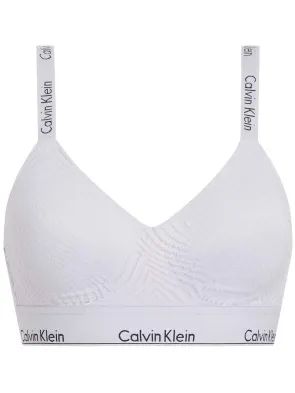 Calvin Klein Modern Lace Lightly Lined bralette Zwart,Lila