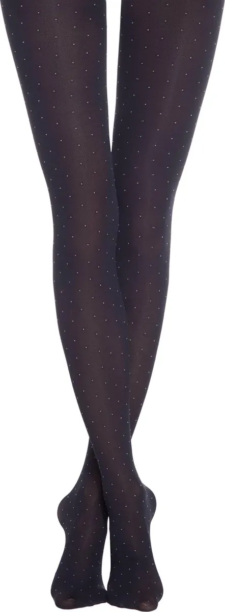 AXELLES Trendy damespanty fijn gestipt, 50-DEN, donkergrijs, Medium (3).