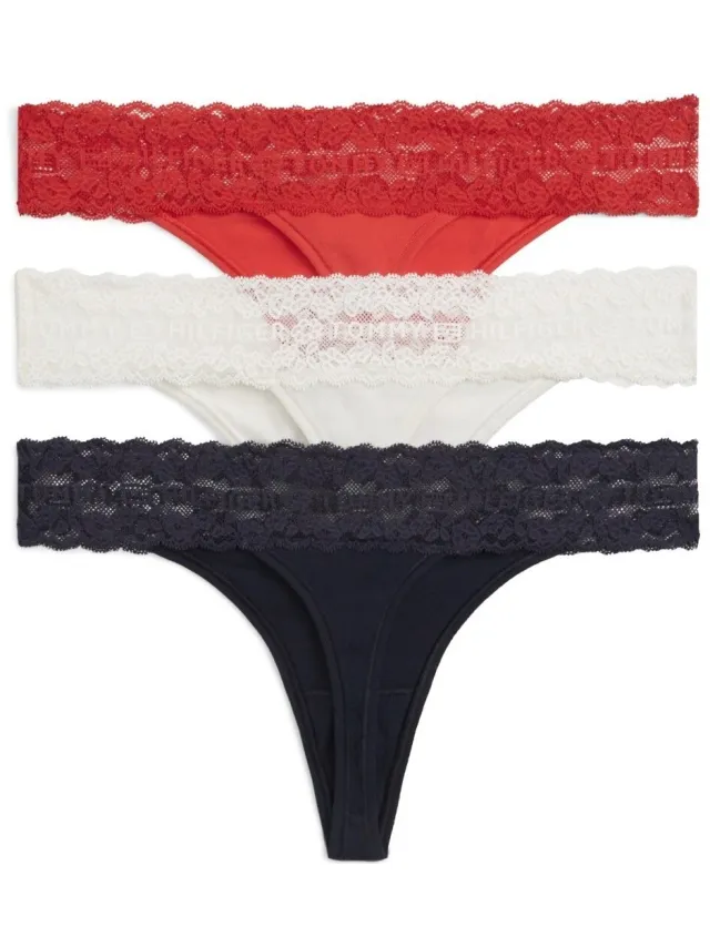 Tommy Hilfiger Uw0uw06337 slips meerkleurig Multicolour