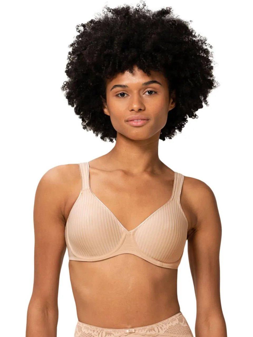 Triumph Modern Soft + Cotton W beugel-bh lichtbeige, foto 5