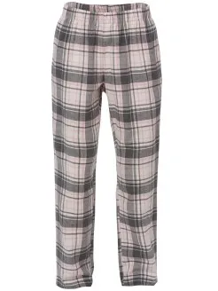 Trofé Trofe Flannel Pyjama Trousers Rood