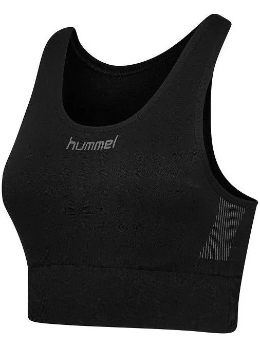 Hummel First Seamless sportbeha zwart