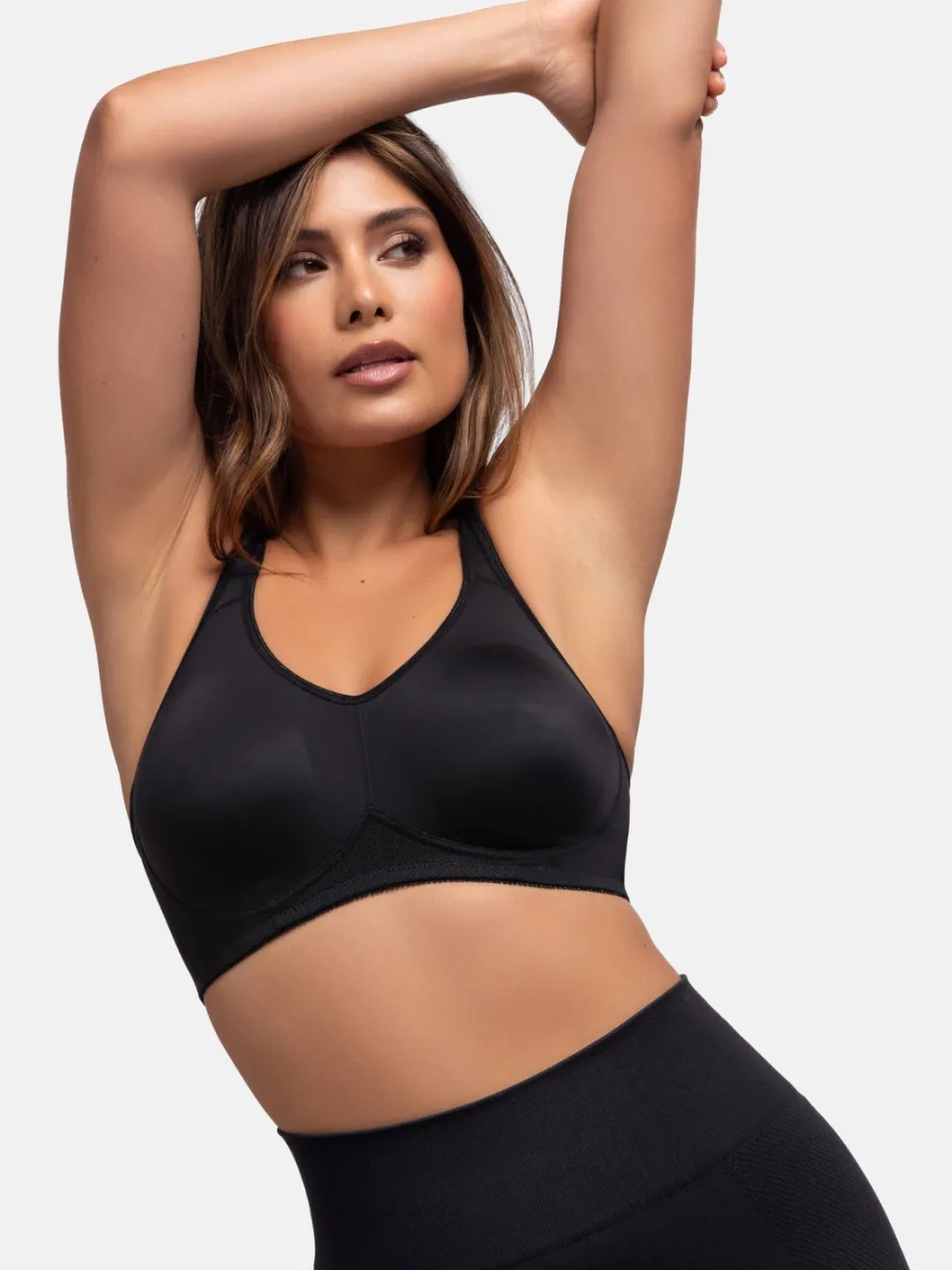 Dorina Curve level 2 sportbh Flex zwart