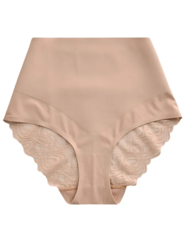 Next Dames - Premium vormgevende buikcorrigerende slip met hoge taille - Huidkleur Praline Nude