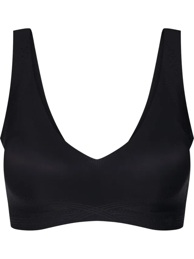 Sloggi ZERO Feel N EX Soft bra - Black Zwart