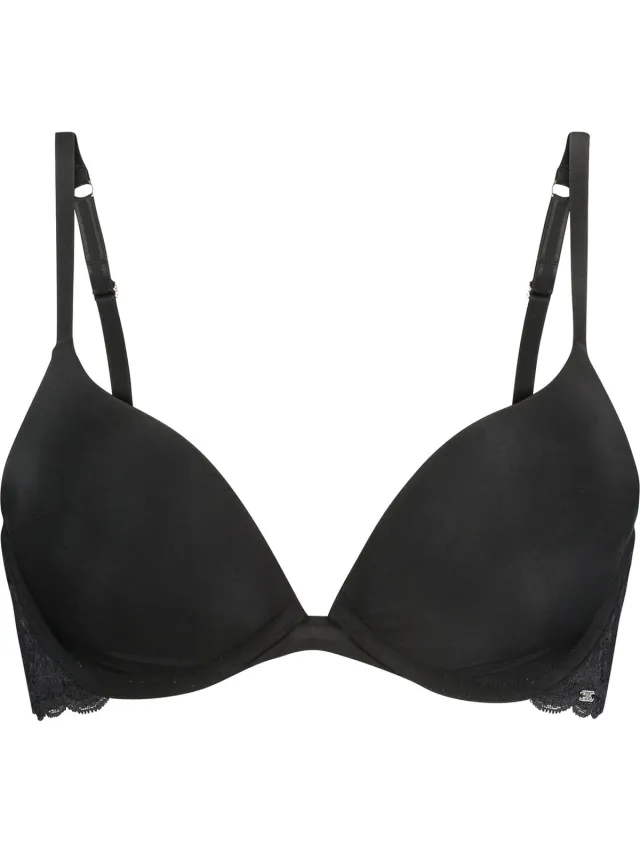 Hunkemöller Push-up BH Angie plunge fit - zwart