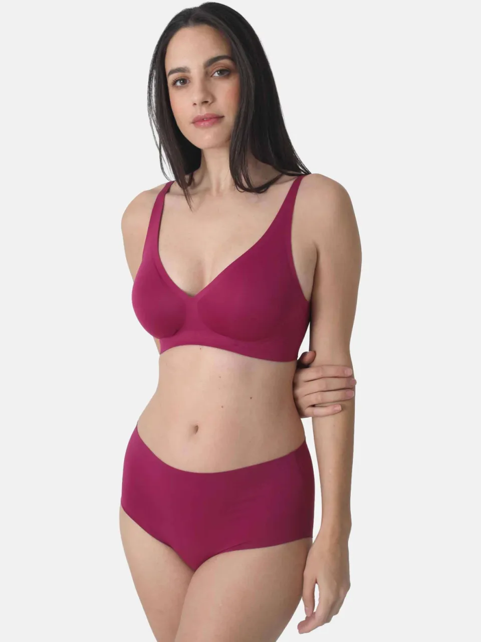 Sassa Mode Bonded Micro bh zonder beugel fuchsia, foto 3