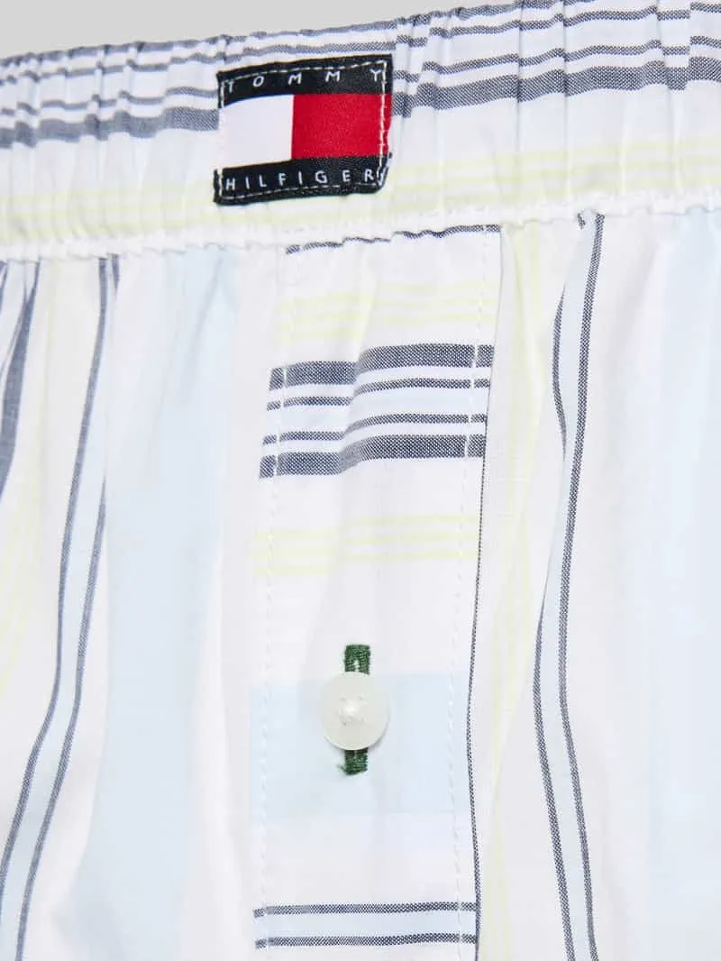 Tommy Hilfiger Loose fit pyjama short van puur katoen blauw, foto 3