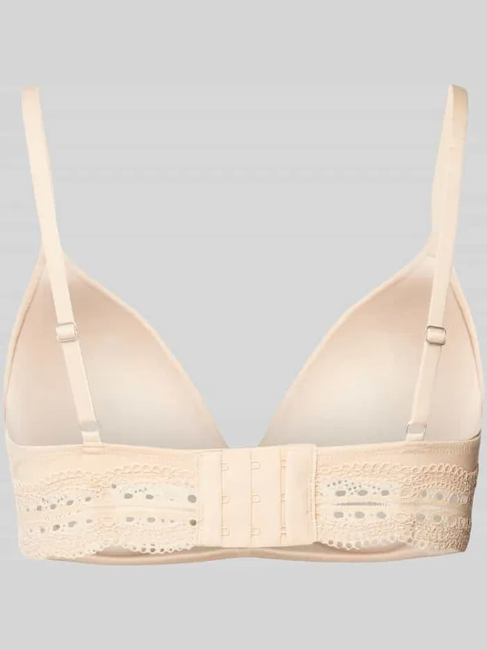 SKINY Triangelbeha met gehaakt kant beige, foto 2