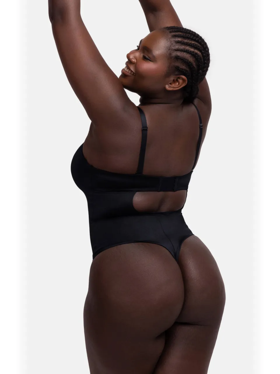 Dorina strapless corrigerende stringbody Sublime Sculpt zwart, foto 5